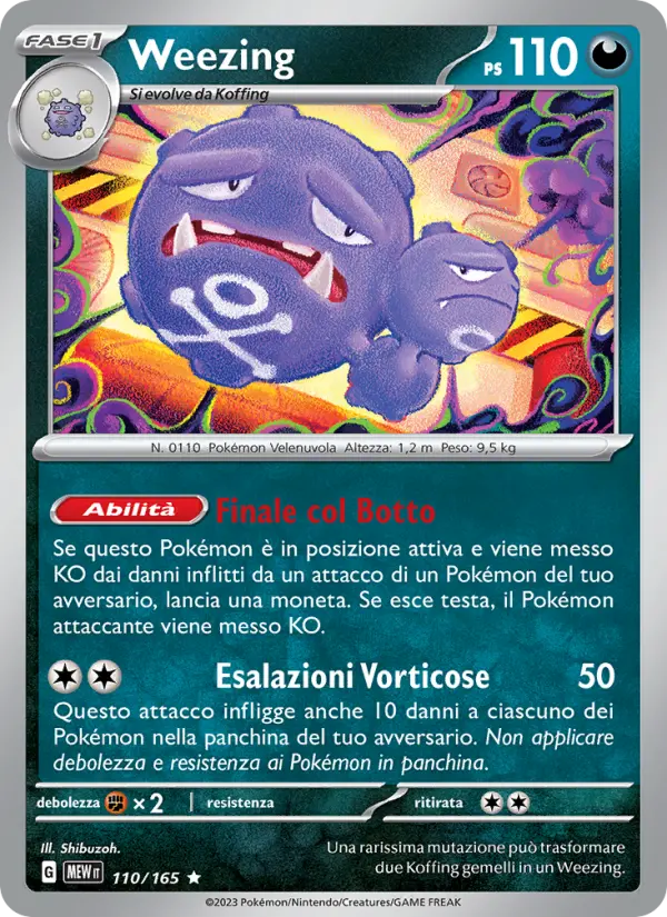 Weezing #110