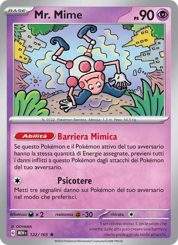 Mr. Mime #122