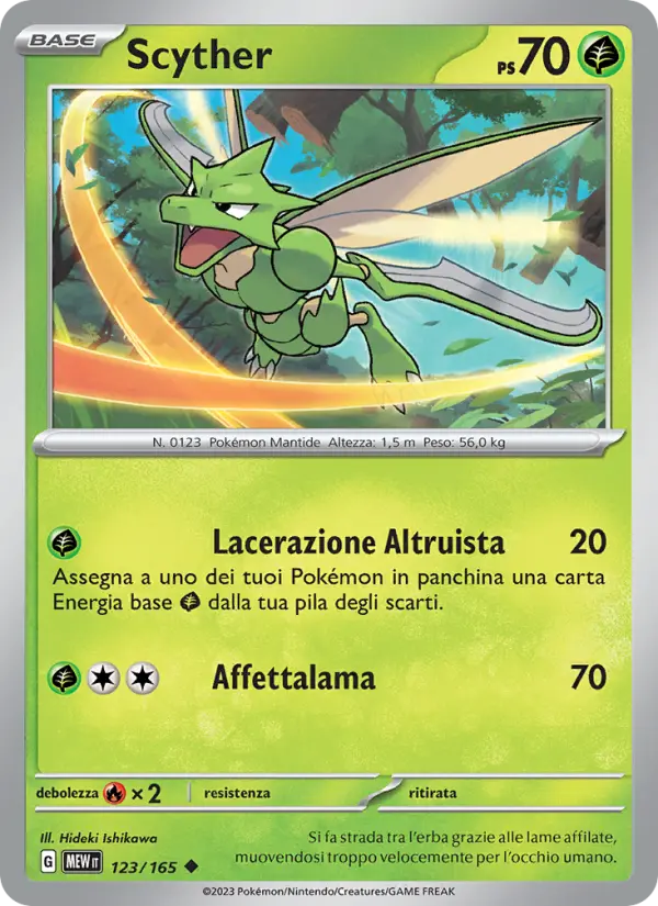 Scyther #123
