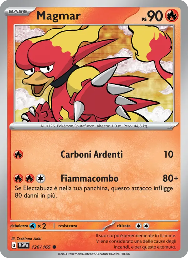 Magmar #126