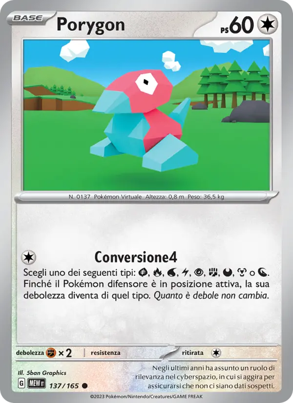 Porygon #137