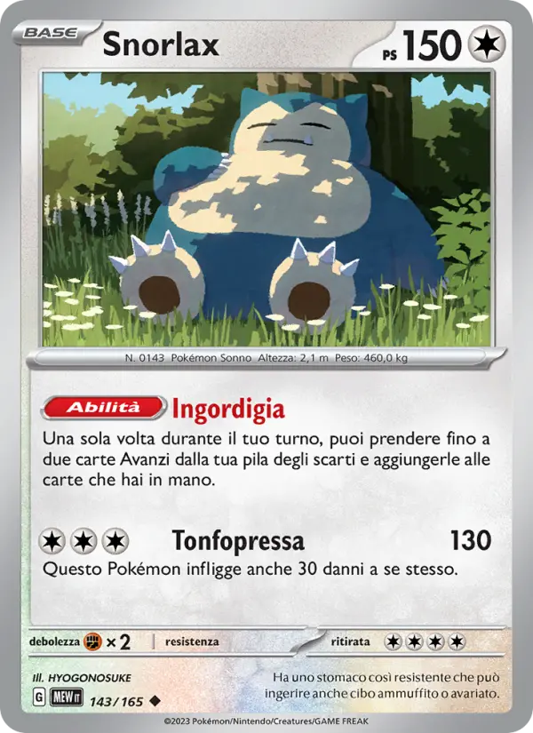 Snorlax #143