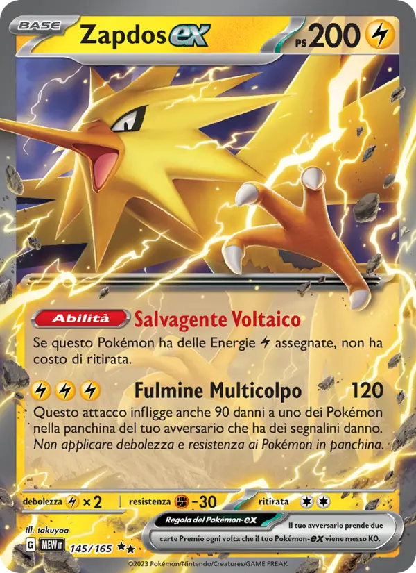 Zapdos ex #145