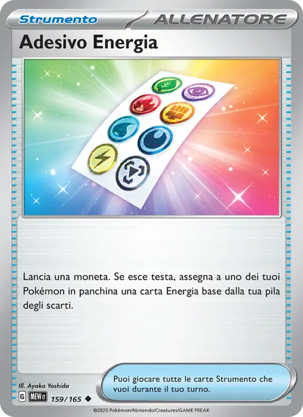 Adesivo Energia #159 — 151 (Reverse Holo)