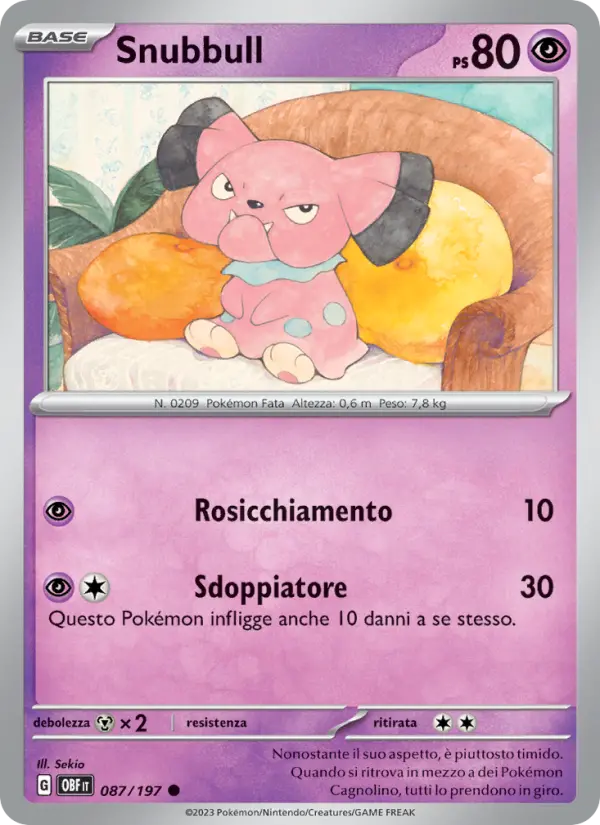 Snubbull #087