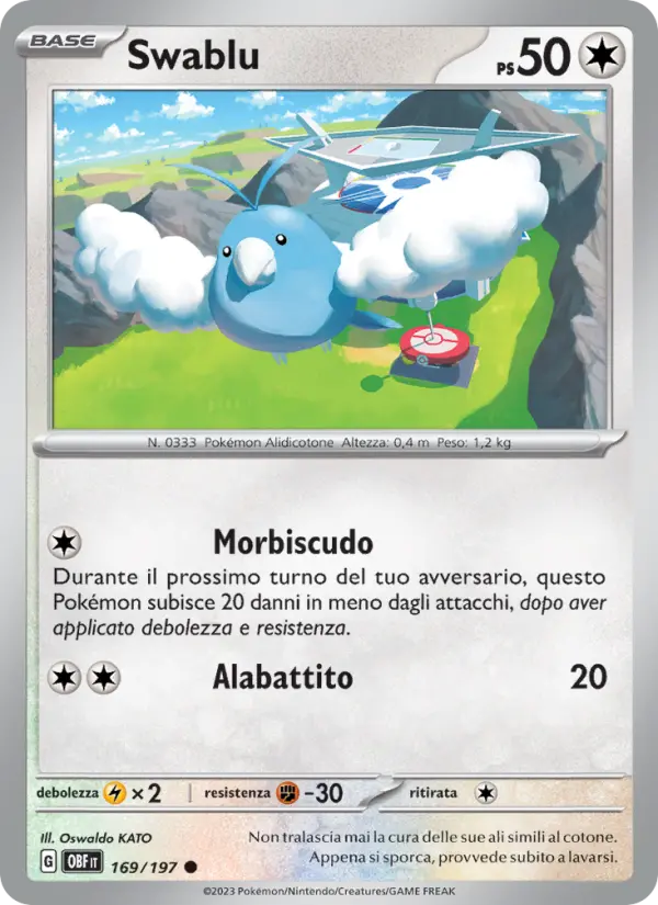 Swablu #169 — Ossidiana Infuocata