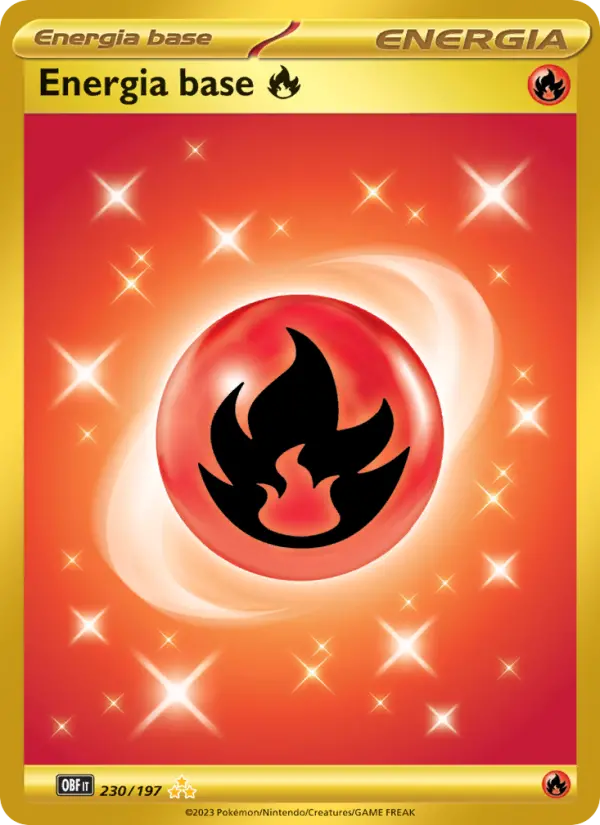 Energia base Fire #230 — Ossidiana Infuocata