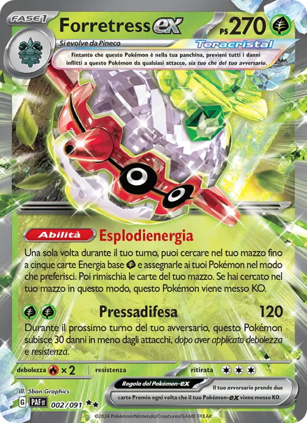 Forretress ex #002