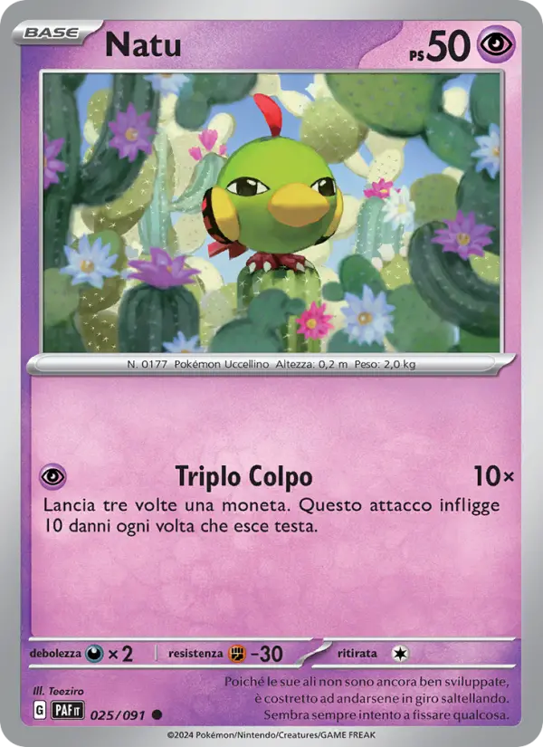 Natu #025 — Destino di Paldea