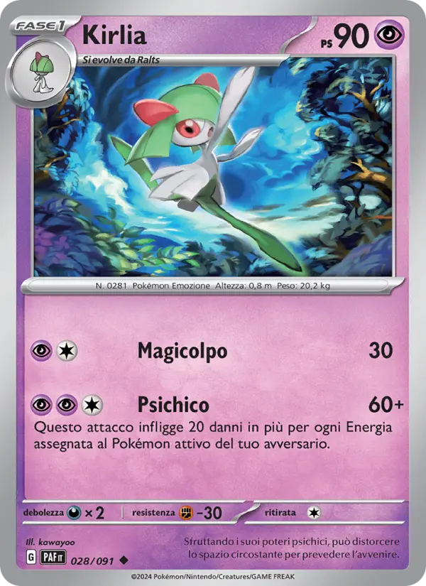 Kirlia #028 — Destino di Paldea