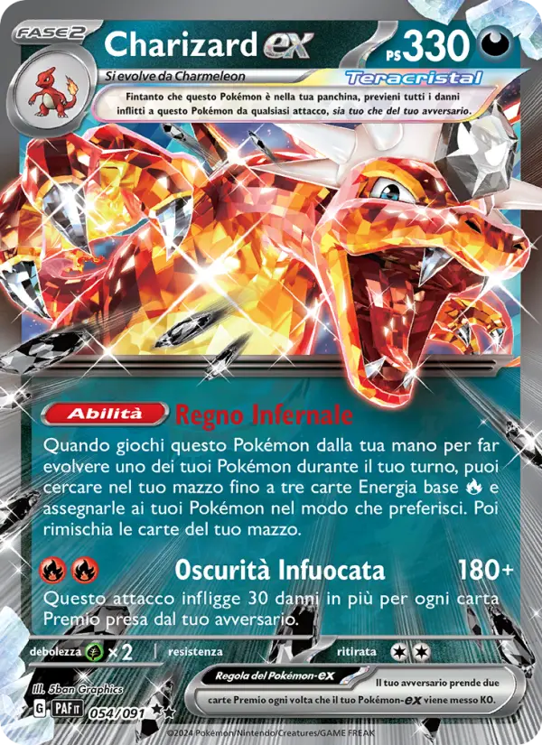 Charizard ex #054