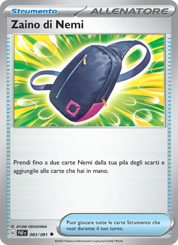 Zaino di Nemi #083 — Destino di Paldea