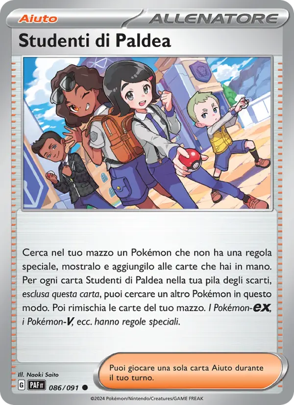 Studenti di Paldea #086 — Destino di Paldea