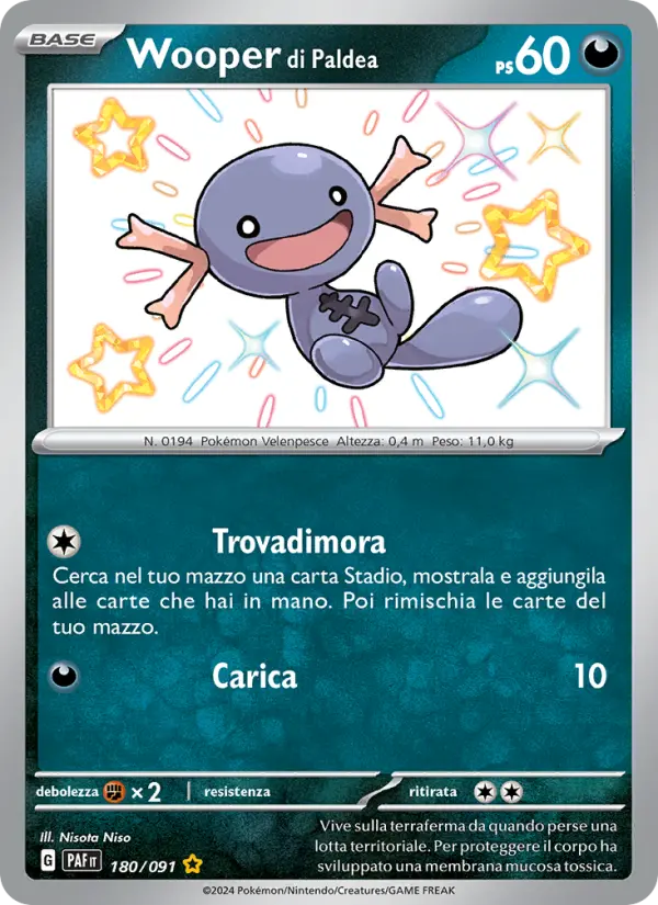 Wooper di Paldea #180