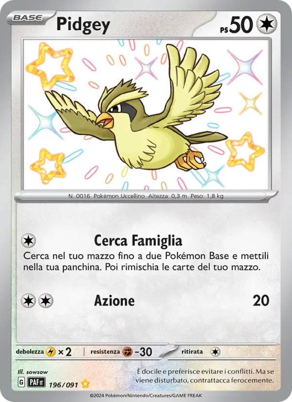 Pidgey #196