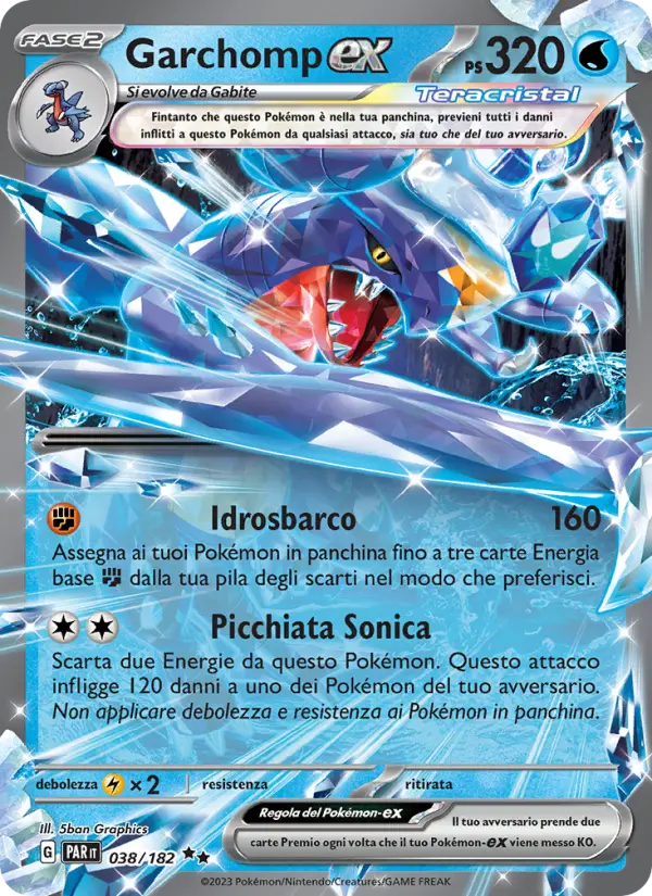 Garchomp ex #038
