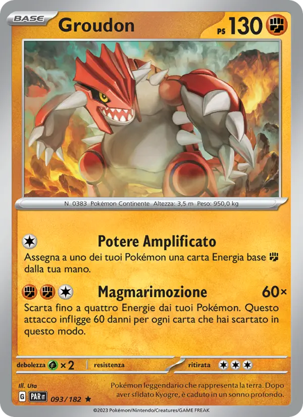 Groudon #093
