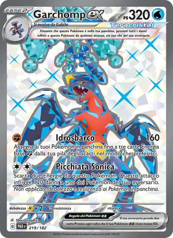 Garchomp ex #219 — Paradosso Temporale