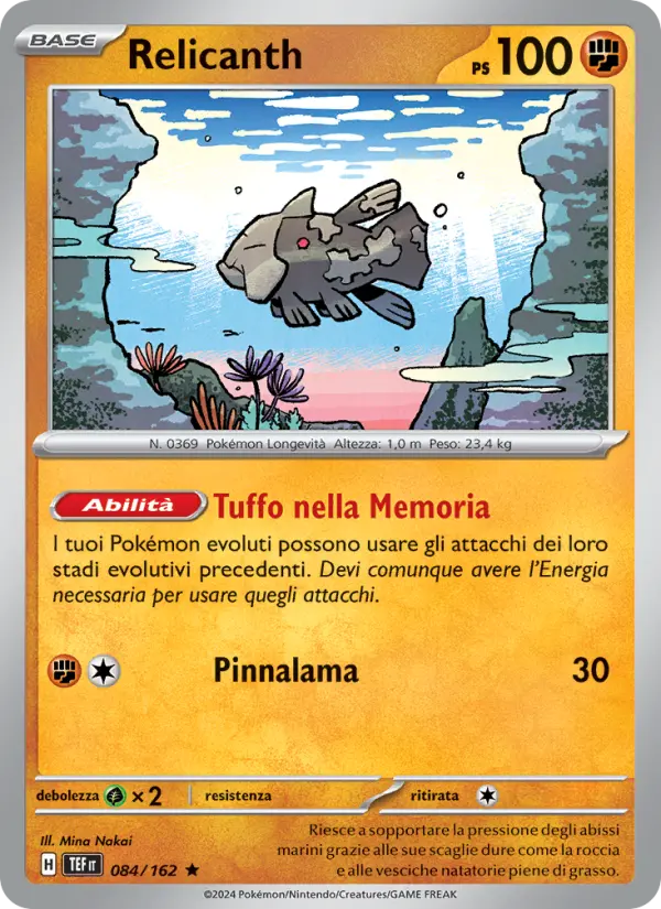Relicanth #084