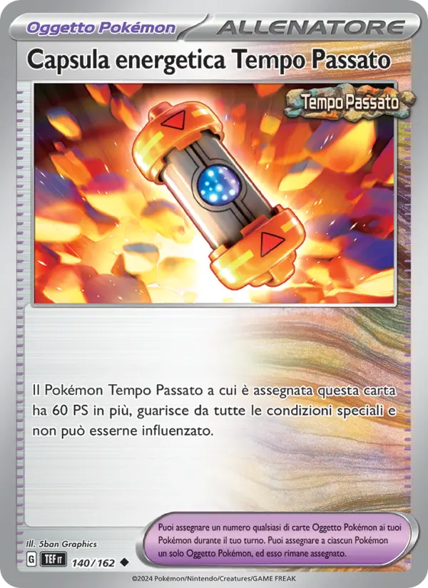 Capsula energetica Tempo Passato #140
