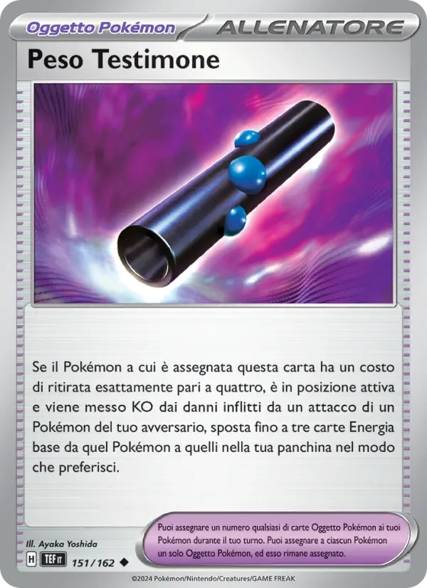Peso Testimone #151