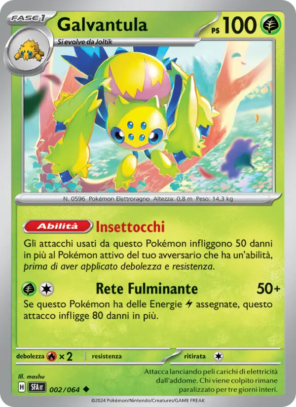 Galvantula #002 — Segreto Fiabesco (Reverse Holo)