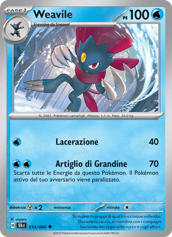 Weavile #014