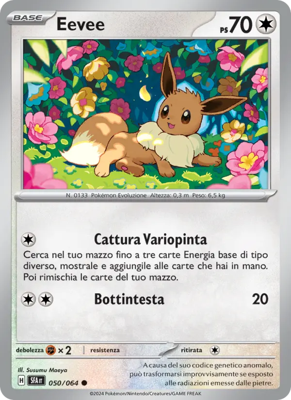 Eevee #050 — Segreto Fiabesco (Reverse Holo)