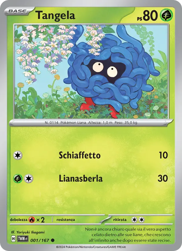 Tangela #001 — Crepuscolo Mascherato