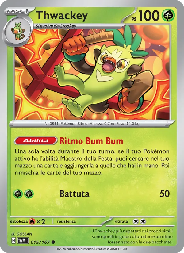 Thwackey #015 — Crepuscolo Mascherato (Reverse Holo)