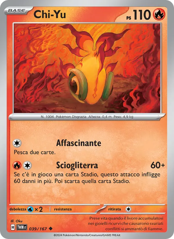 Chi-Yu #039 — Crepuscolo Mascherato (Reverse Holo)