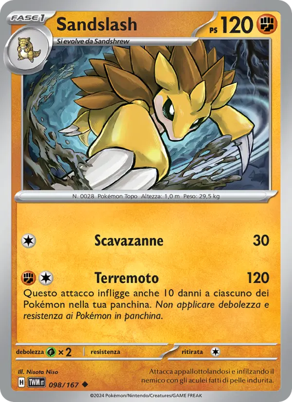 Sandslash #098