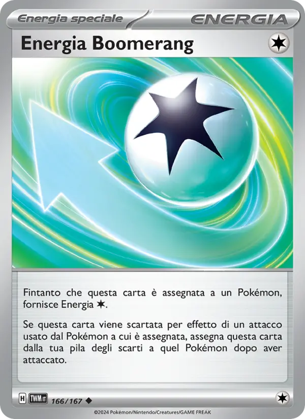 Energia Boomerang #166 — Crepuscolo Mascherato (Reverse Holo)