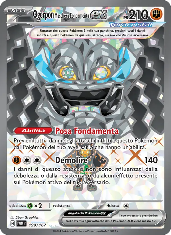 Ogerpon Maschera Fondamenta ex #199