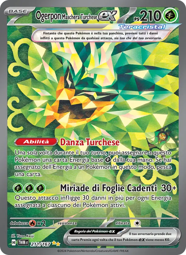 Ogerpon Maschera Turchese ex #211