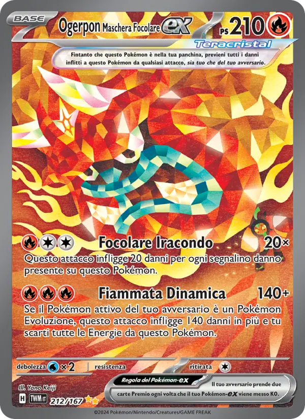 Ogerpon Maschera Focolare ex #212