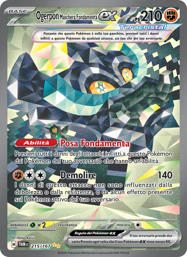 Ogerpon Maschera Fondamenta ex #215