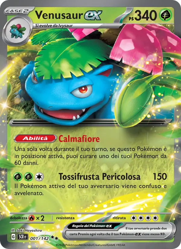 Venusaur ex #001 — Corona Astrale