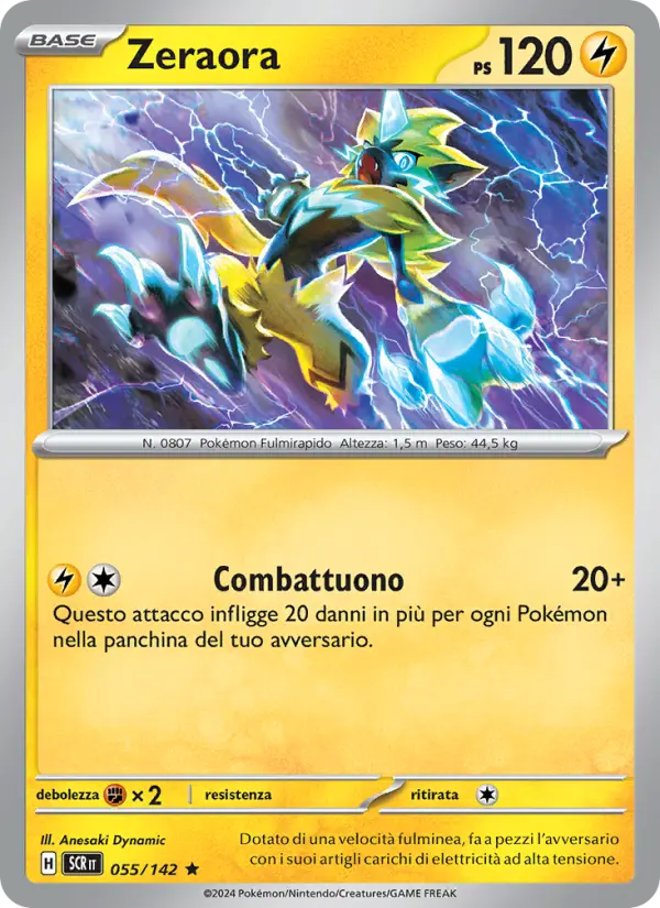 Zeraora #055 — Corona Astrale