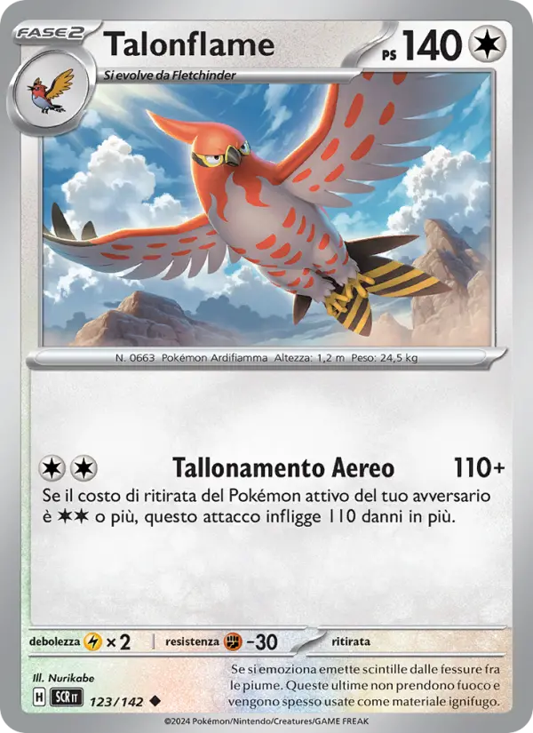 Talonflame #123