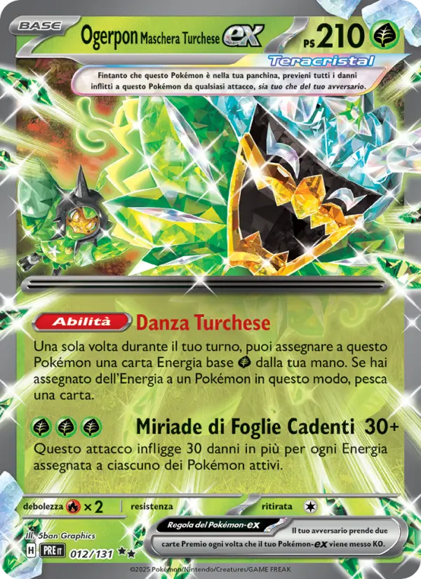 Ogerpon Maschera Turchese ex #012
