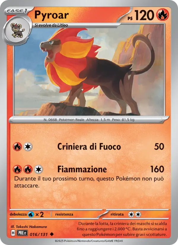 Pyroar #016