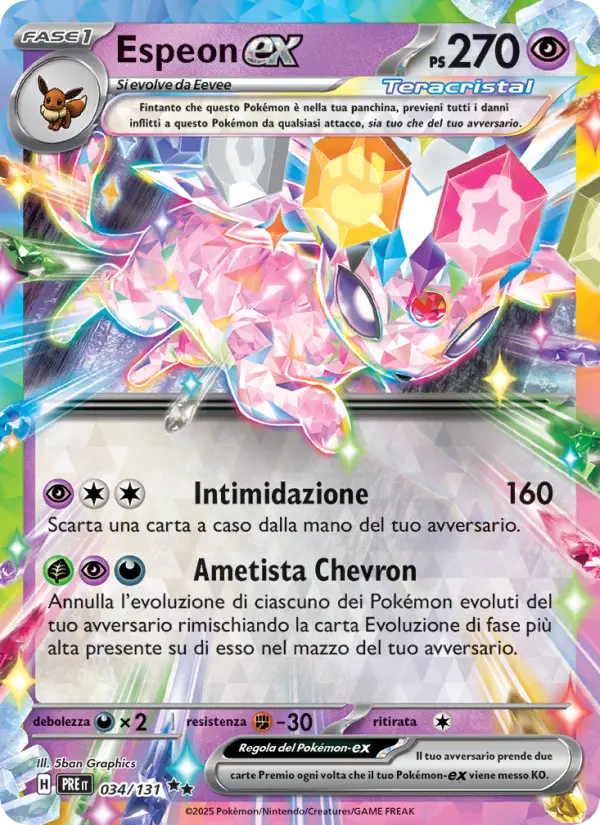 Espeon ex #034