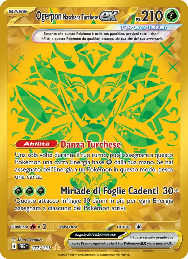 Ogerpon Maschera Turchese ex #177