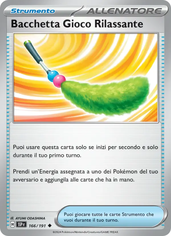 Bacchetta Gioco Rilassante #166 — Scintille Folgoranti