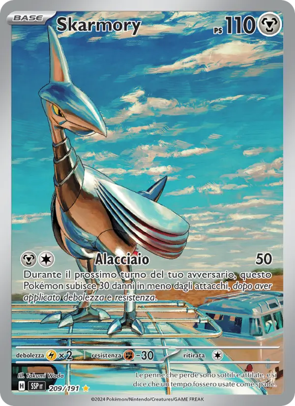 Skarmory #209 — Scintille Folgoranti