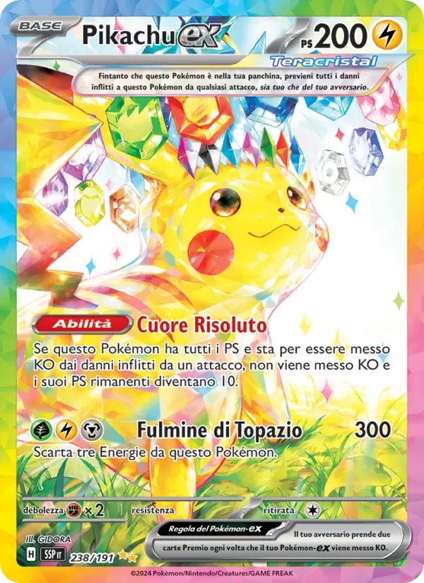 Pikachu ex #238