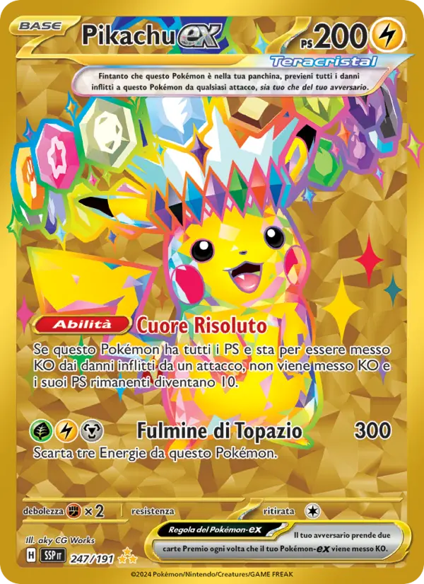 Pikachu ex #247