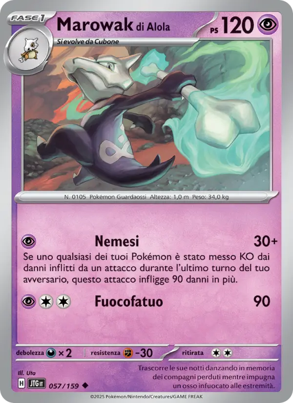 Marowak di Alola #057