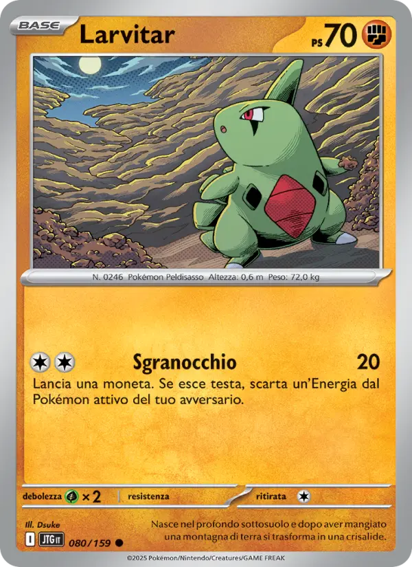 Larvitar #080